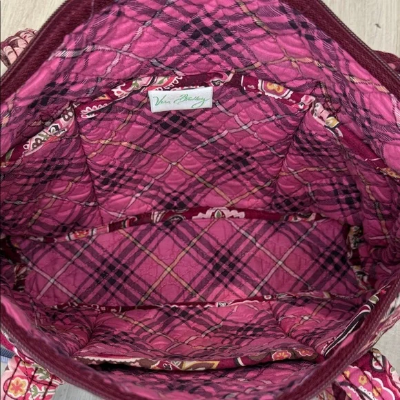 Vera Bradley Pink Paisley Tote and Wallet Set with Vera Bradley Keychain - Picture 11 of 11